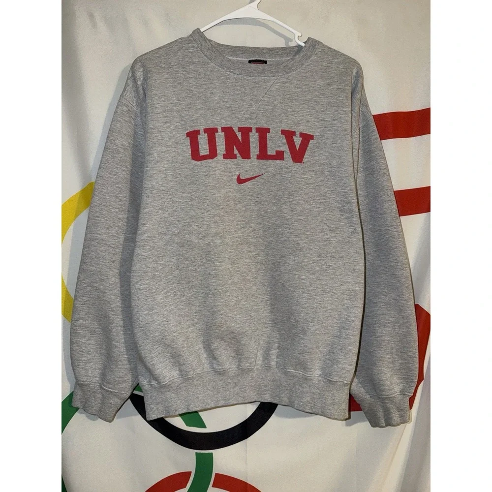 Vintage Team Nike UNLV Rebels Sweatshirt Large Crewneck 90s Y2K